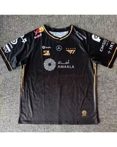 T1 2025 S15 Worlds Five-Star Esports T-Shirt – LCK Championship Custom Jersey