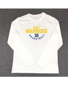 Stephen Curry Warriors 30 Basketball Long Sleeves
