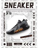 Aaper x Li-Ning Badfive 2 Low Men‘s Basketball Shoes - Black/Gray