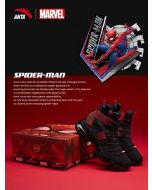 Marvel "Spider-Man" x Anta Women's Casual Sneakers - Red/Black