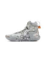 Aaper x Li-Ning Badfive 2 High Men‘s Basketball Shoes - Ice ash