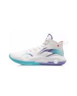 Li-Ning YuShuai 15 “䨻” Men’s High Basketball Shoes - White/Blue/Purple