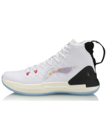 Li-Ning Yu Shuai XIII C. J. Mccollum High Basketball Shoes-White 