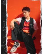 【Xiao Zhan】Li-Ning Badfive Dazzle Low Men‘s Casual Running Shoes