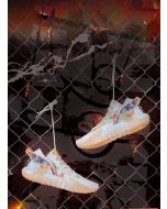 Li-Ning Badfive 2 “长安少年” High Men‘s Basketball Shoes - White/Yellow/Orange 