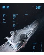 361º Aaron Gordon AG2X Men’s Low Actual Basketball Shoes - Sliver 