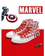 Feiyue x Marvel High Casual Canvas Shoes-Captain America