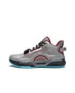  Three Body x 361º | Restraint Star Track Basketball Shoes - Silver/Red