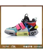 Li-Ning 2019 NYFW Essence 悟道 ACE + Men’s High Casual Shoes - Green/Black/Pink