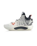 Li-Ning Sonic VII C.J. McCollum Mid Professional Basketball Shoes - White/Black