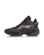 Li-Ning 空袭 6 Power VI Cushioning High Basketball Shoes - Black
