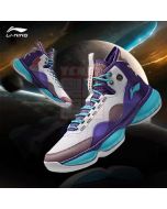 Li-Ning Wow Shadow 2 High Men‘s Basketball Shoes - White/Purple