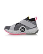 Li-Ning Wade All City 7 Men's Mid Basketball Match Shoes - Grey