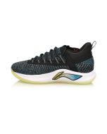 Li-Ning Flash V Playoff Men's Professional Basketball Sneakers - Black/Blue