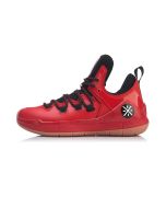 Lining Wade The Six Man 2019 Men's Mid Basketball Sneakers - Red