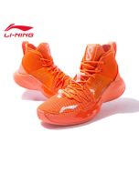 Li-Ning Sonic VIII C.J. MCCOLLUM Official New Men's High Sports Shoes - Orange