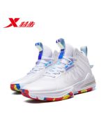 Xtep JL7 Jeremy Lin Light Feather Series “Rainbow Candy” Practical Casual Shoes