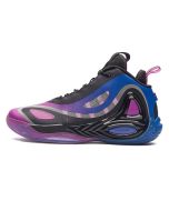 361º Zen 00 x Aaron Gordon "Killer Whale" Basketball Shoes - Dark Cyan/Purple