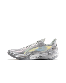 Li-Ning Gamma Men's Basketball Shoes - Silver Toad