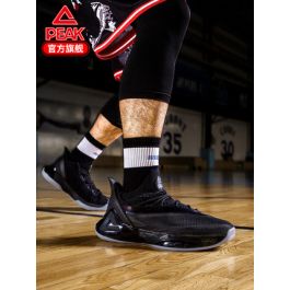 Peak X TaiChi Men s Tony Parker 7 Actual Basketball Shoes Black