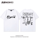 Kyrie Irving x Anta Number 11 Mavericks Print T-shirts - White