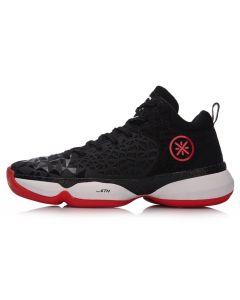 Li-Ning Wade Men’s Professional Basketball Shoes - Black/Red