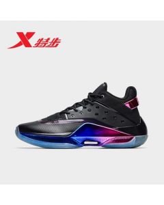 Xtep JL7 Jeremy Lin Levitation 4 Basketball Shoes - Black/Purple