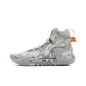 Aaper x Li-Ning Badfive 2 High Men‘s Basketball Shoes - Ice ash