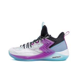 361º Big 3 Aaron Gordon Slam Dunk PE Sneakers - White/Purple 