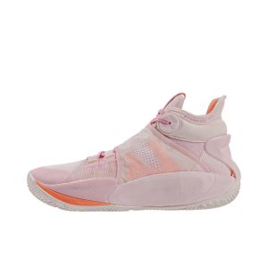 Li-Ning Sonic 9 C.J. McCollum Mid Professional Basketball Shoes - Cherry Blossoms