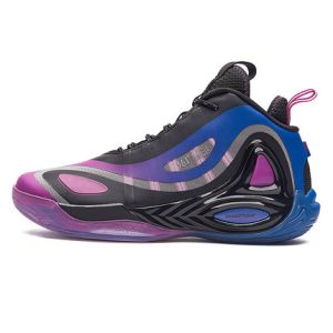 361º Zen 00 x Aaron Gordon "Killer Whale" Basketball Shoes - Dark Cyan/Purple