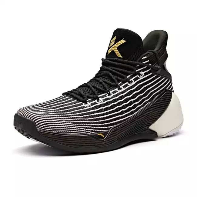 Anta Men s 2019 Klay Thompson KT4 Playoffs Basketball Sneakers Black