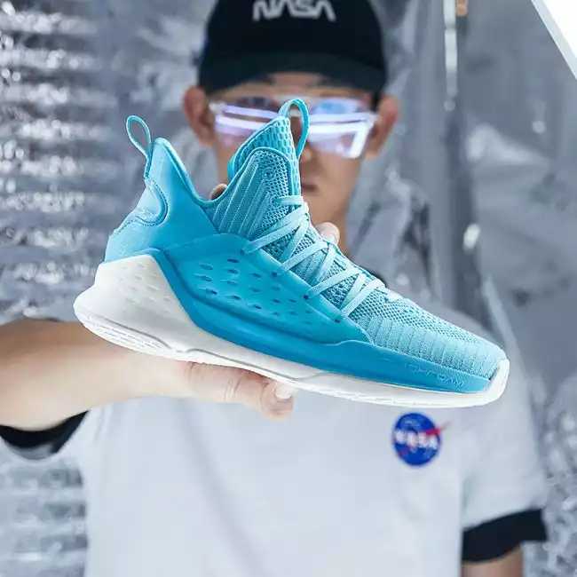 Anta Klay Thompson KT Splash 1 Men s Basketball Shoes Bright Blue