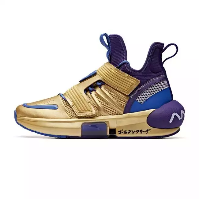 Anta x Dragonball Super Golden Frieza Men s Basketball Sneakers