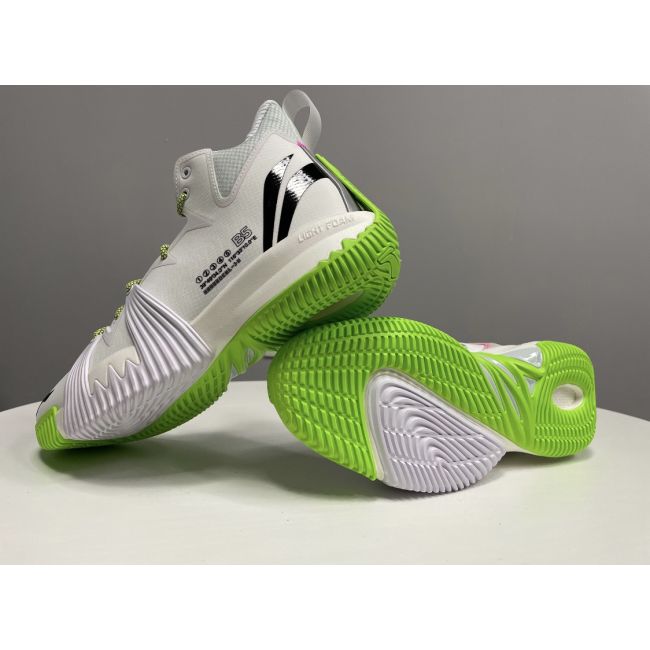 Li-Ning Badfive 1 High Men's Basketball Shoes - White/Green