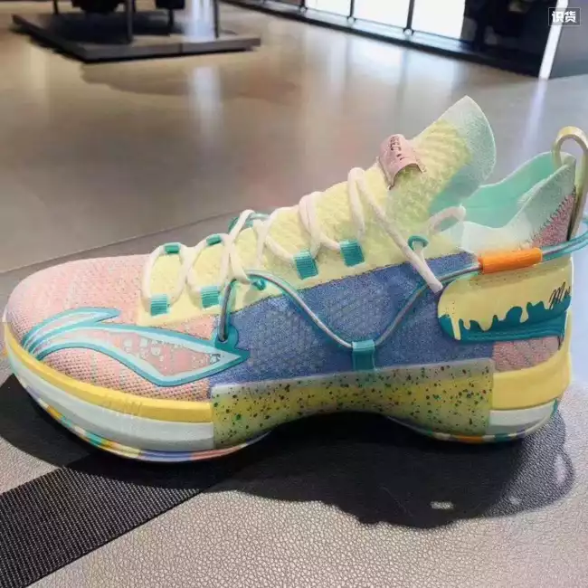 靴 jouy0603 Li-Ning 闪击 6 Speed VI C.J McCollum Premium PE Basketball