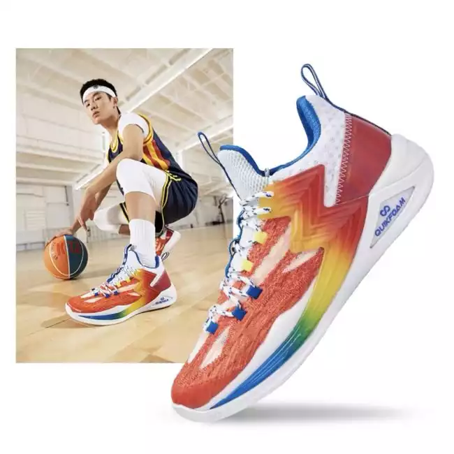Aaron Gordon x 361º Big 3 II Slam Dunk Sneakers - Vermillion