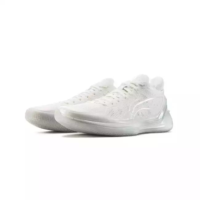Li Ning Liren 4 IV V2 Basketball Shoes - White Pearl
