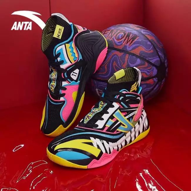 KT6 ヴェノム × Anta ブラック×ピンク アンタ　ステフィンカリー KT6 ヴェノム × Anta ブラック×ピンク アンタ ステフィンカリー