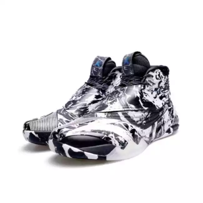 Anta Kids Klay Thompson KT6 Splash ink 2020 High Men s Sneakers Black White