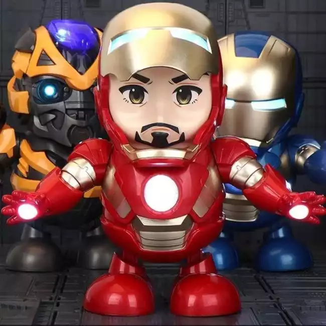 Dancing Iron Man Bumblebee Princess Isa Robot