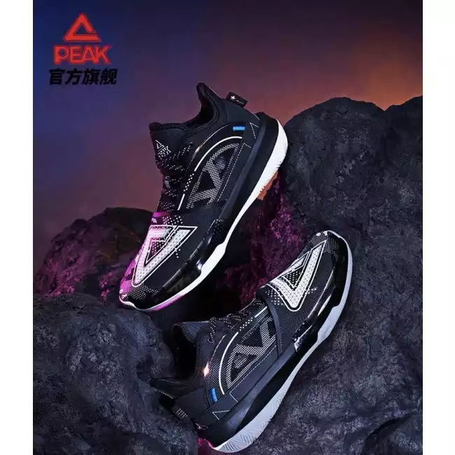 ゆ Peak Andrew Wiggins Triangle High Basketball Shoes - Obsidian