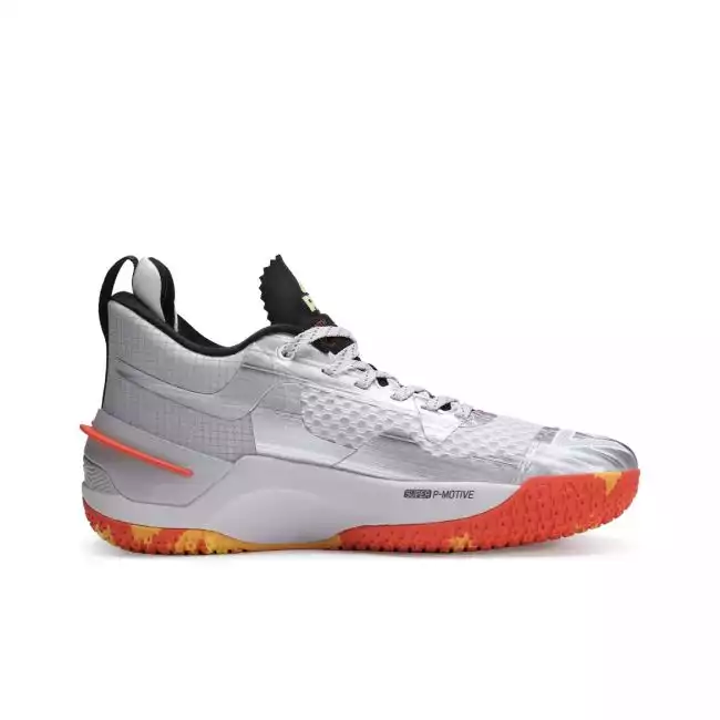 Peak Oj•Mayo Taichi Flash 3 Men's Low Basketball Shoes - Silver