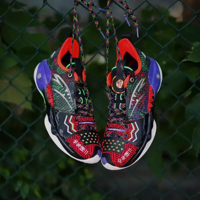 Kyrie Irving x Anta Shock Wave 5 Pro Basketball Shoes Black History Month