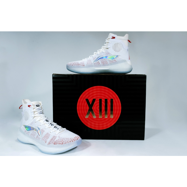 Li-Ning Yu Shuai XIII “䨻” Premium High Basketball Shoes - White