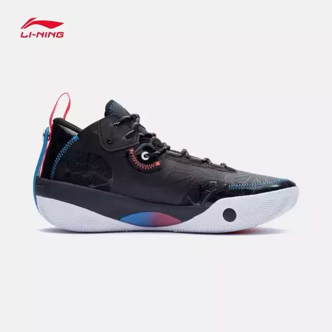 Li-Ning Wade Phantom 3 Men's Professional Basketball Shoes - Black