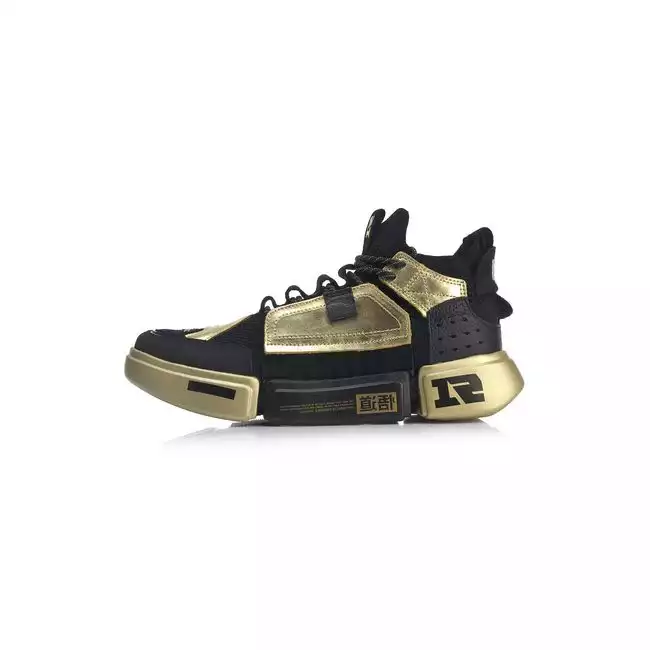 Li Ning Paris Fashion Week Essence 2.0 ACE Men s Basketball Shoes Black Gold