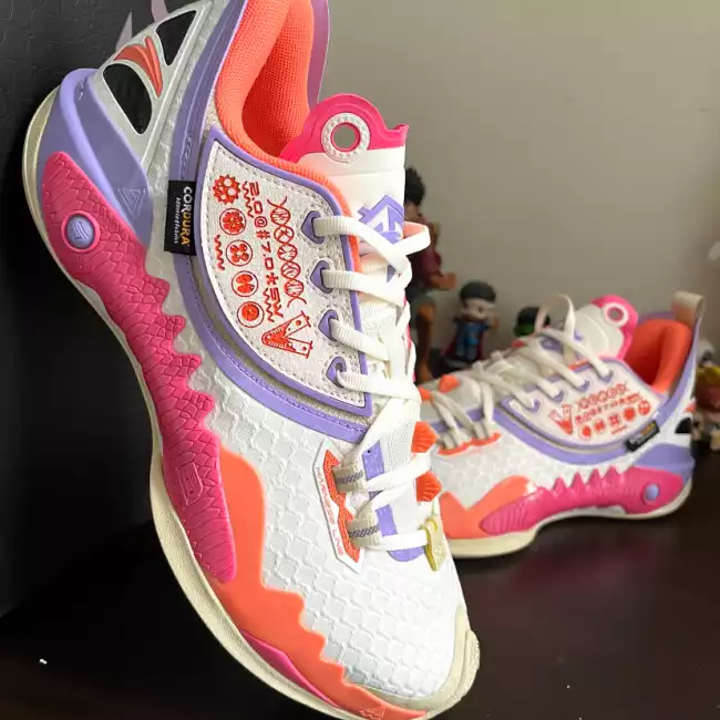 Anta Shock Wave 5 V2 Basketball Shoes - Magic Potion