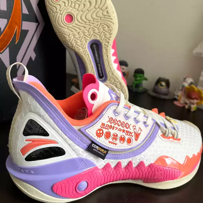 Anta Shock Wave 5 V2 Basketball Shoes - Magic Potion