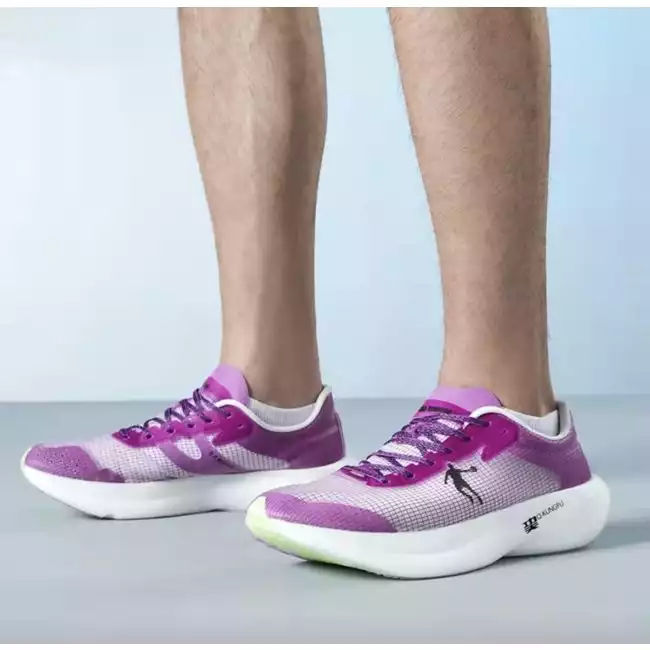 Qiaodan Flying Shadow PB 1.0 Carbon Running Shoes - Purple